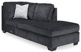 Altari Slate Right-Arm Facing Corner Chaise