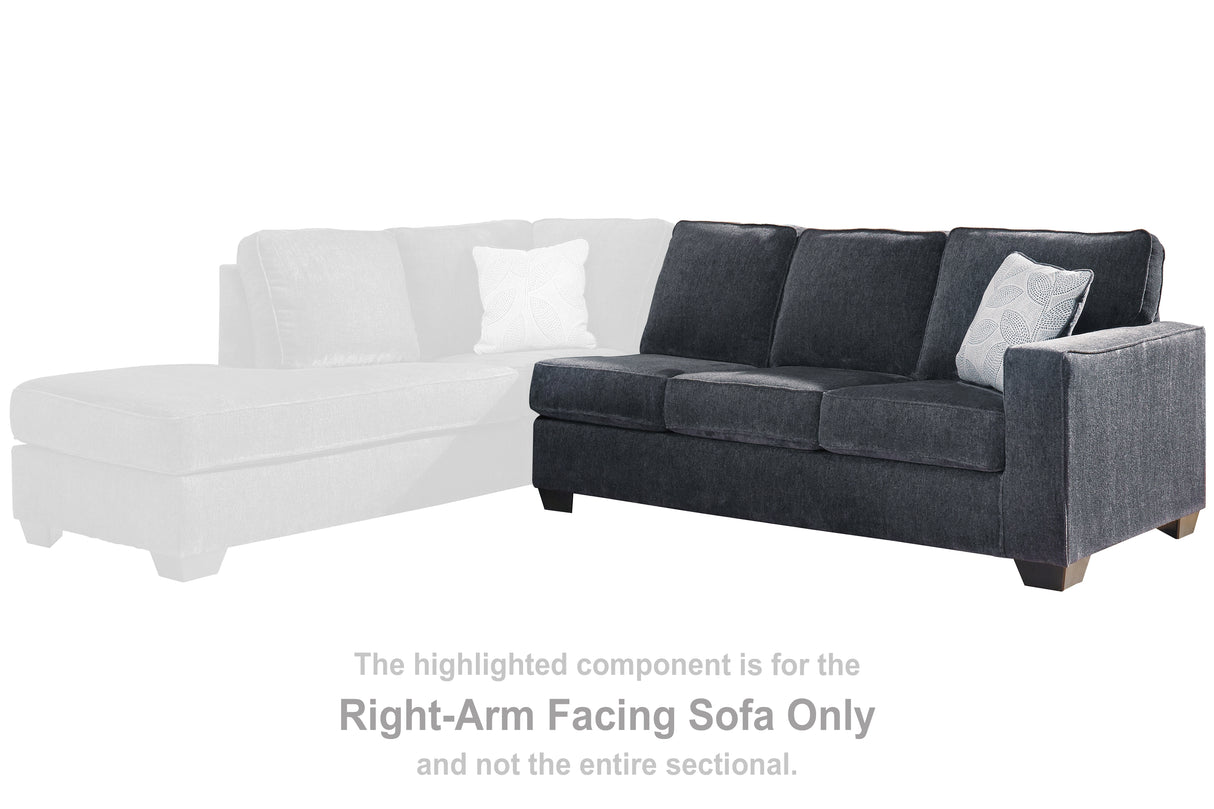 Altari Slate Right-Arm Facing Sofa