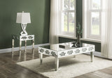 Noralie Mirrored & Faux Diamonds Coffee Table