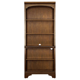 Hartshill 5-Shelf Bookcase Burnished Oak