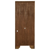 Hartshill 5-Shelf Bookcase Burnished Oak