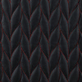 Carlos Arched Armrest Upholstered Office Chair Black