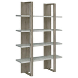Danbrook Bookcase With 4 Full-Length Shelves