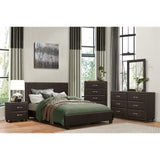 Lorenzi Dark Brown Nightstand