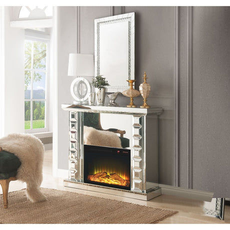 Dominic Mirrored Fireplace