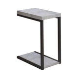 Beck Accent Table Cement And Black