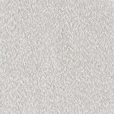 Serreta Boucle Upholstered Armless Acrylic Chair Ivory