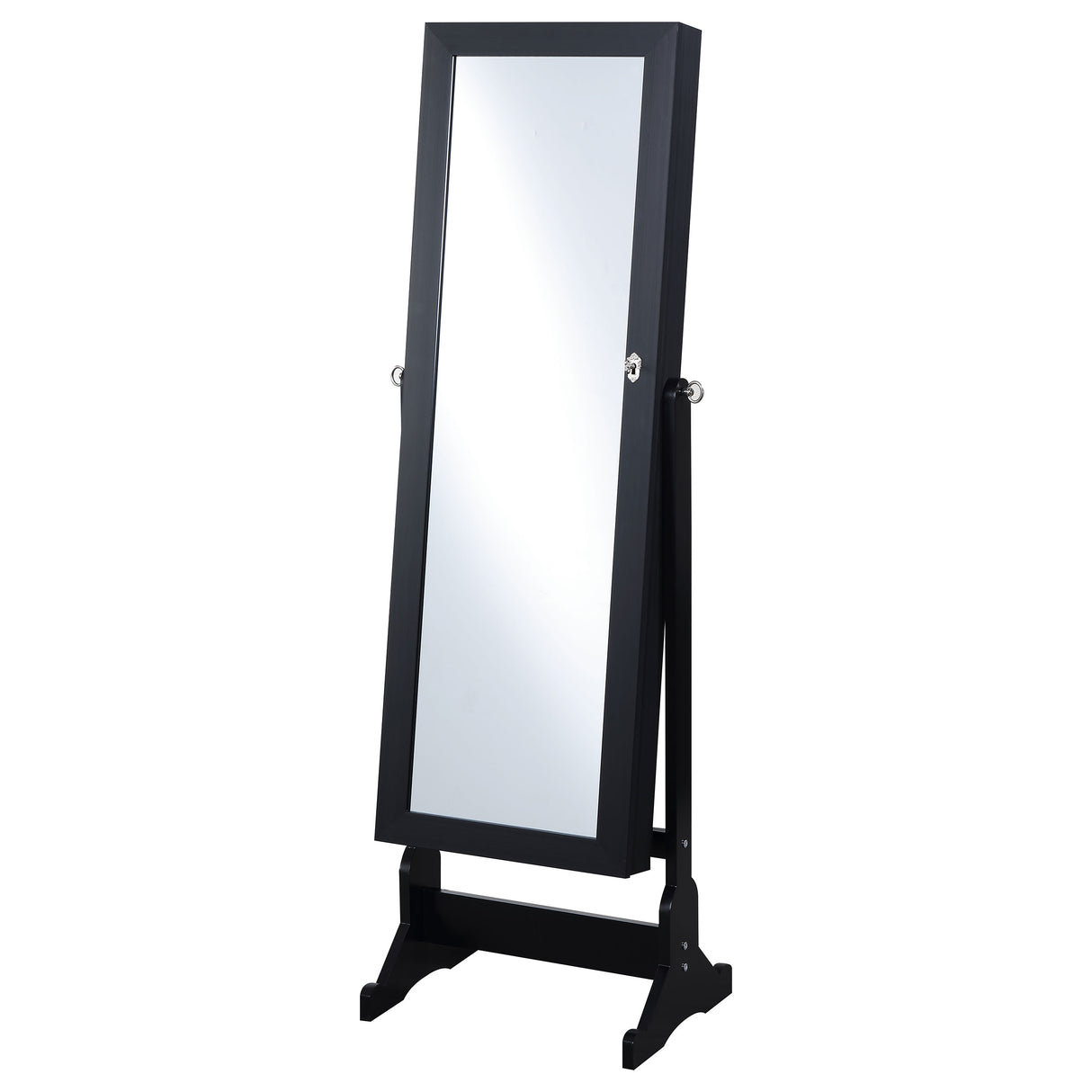 Tutuola Jewelry Cheval Mirror Black