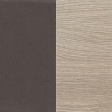 Aloma Upholstered Tufted Armless Accent Chair Brown