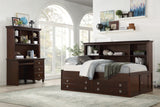 Meghan Espresso Full Lounge Storage Bed