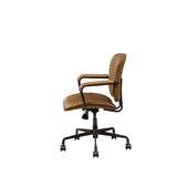Josi Coffee Top Grain Leather Executive Office Chair