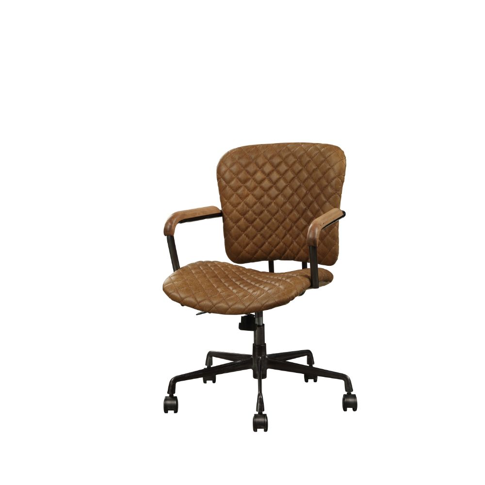 Josi Coffee Top Grain Leather Executive Office Chair