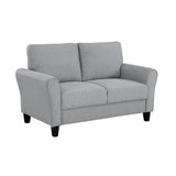 Ellery Dark Gray Loveseat
