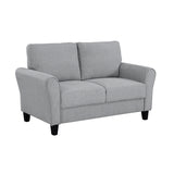 Ellery Dark Gray Loveseat