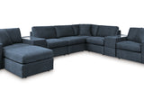 Modmax Ink 8-Piece Sectional And Ottoman