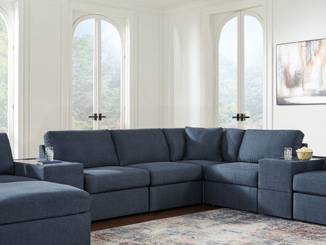 Modmax Ink 8-Piece Sectional And Ottoman