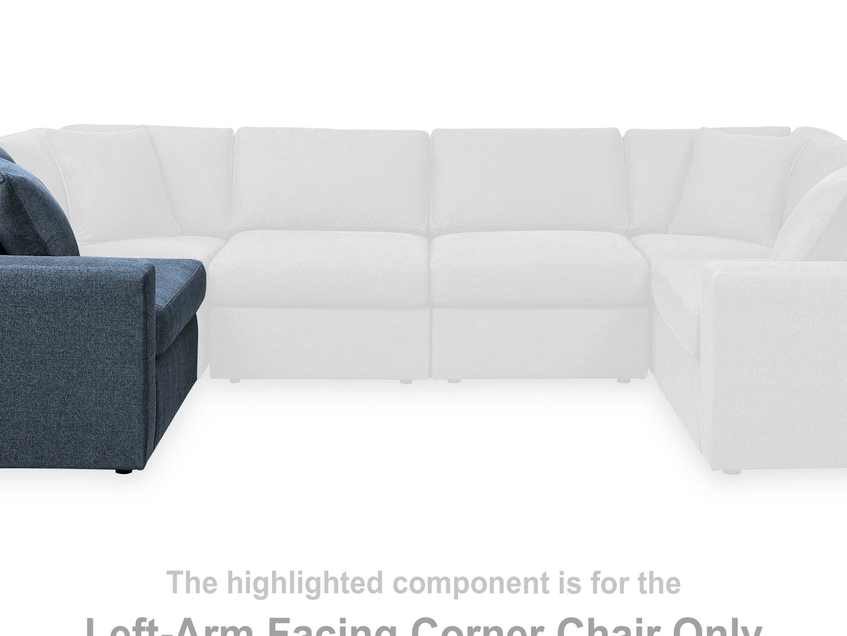 Modmax Ink Left-Arm Facing Corner Chair