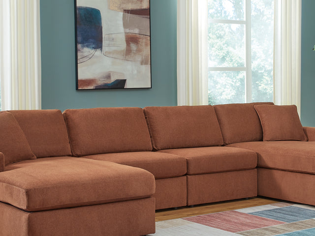 Modmax Spice 4-Piece Double Facing Sectional With Chaise