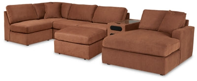 Modmax Spice 6-Piece Right-Arm Facing Sectional With Chaise And Ottoman