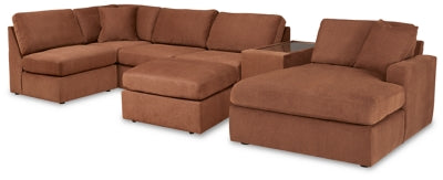 Modmax Spice 6-Piece Right-Arm Facing Sectional With Chaise And Ottoman