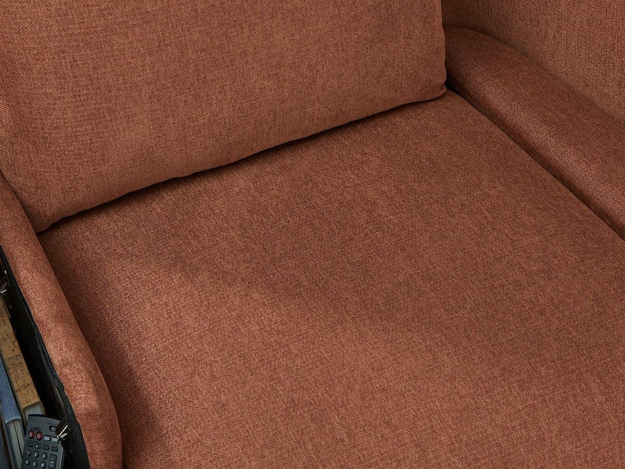 Modmax Spice 3-Piece Sectional Sofa, 2-Piece Loveseat And Swivel Glider Recliner