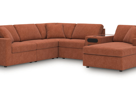Modmax 6-Piece Sectional with Audio System and Chaise