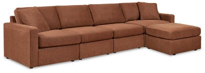 Modmax Spice 4-Piece Sectional And Ottoman