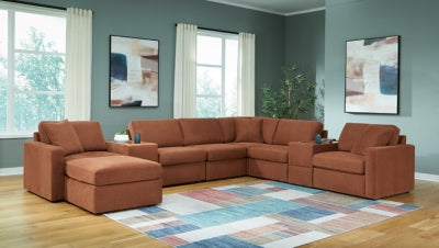 Modmax Spice 8-Piece Sectional And Ottoman
