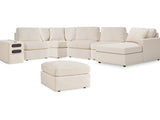 Modmax Oyster 6-Piece Right-Arm Facing Sectional With Chaise And Ottoman