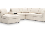 Modmax 6-Piece Sectional with Audio System and Chaise