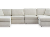 Modmax Oyster 4-Piece Double Facing Sectional With Chaise
