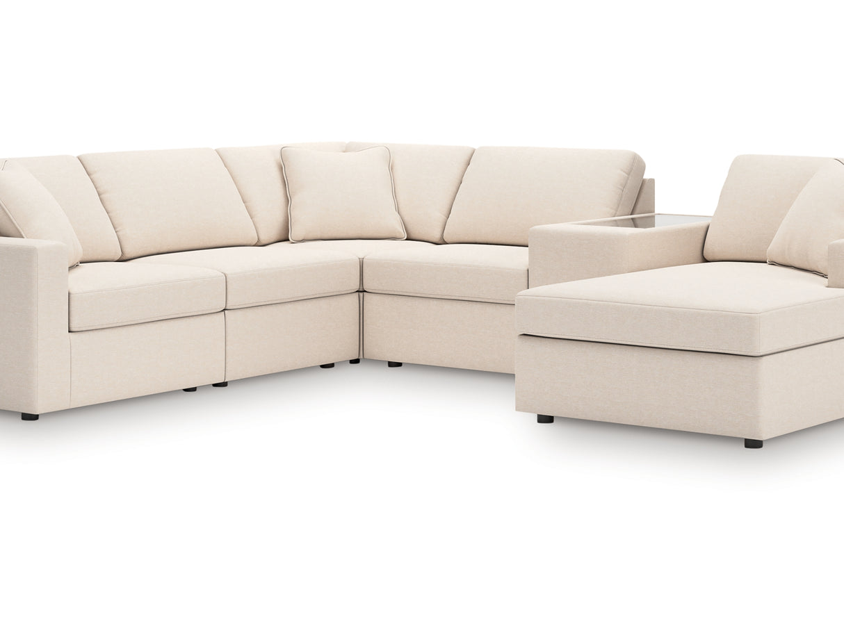 Modmax 6-Piece Sectional with Chaise