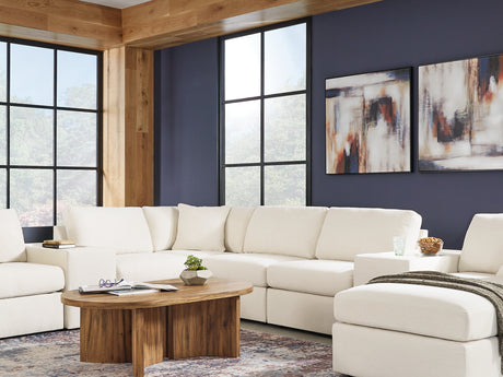 Modmax Oyster 6-Piece Sectional And 2 Ottomans