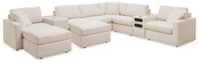 Modmax Oyster 8-Piece Sectional And 2 Ottomans