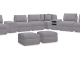 Modmax Granite 8-Piece Sectional And 2 Ottomans