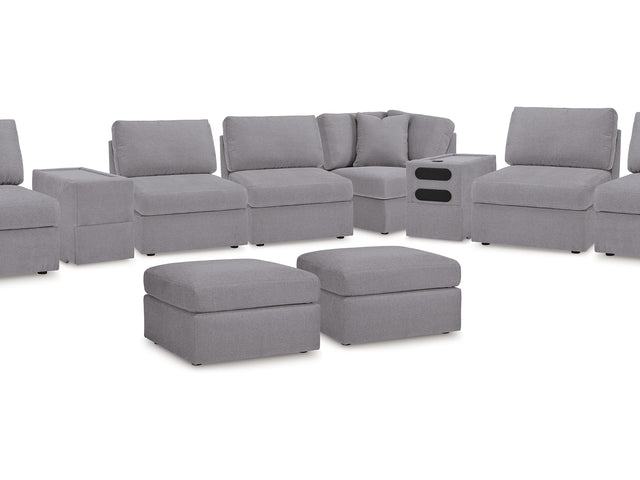 Modmax Granite 8-Piece Sectional And 2 Ottomans