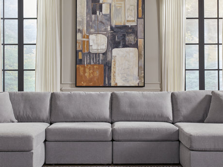 Modmax Granite 4-Piece Double Facing Sectional With Chaise