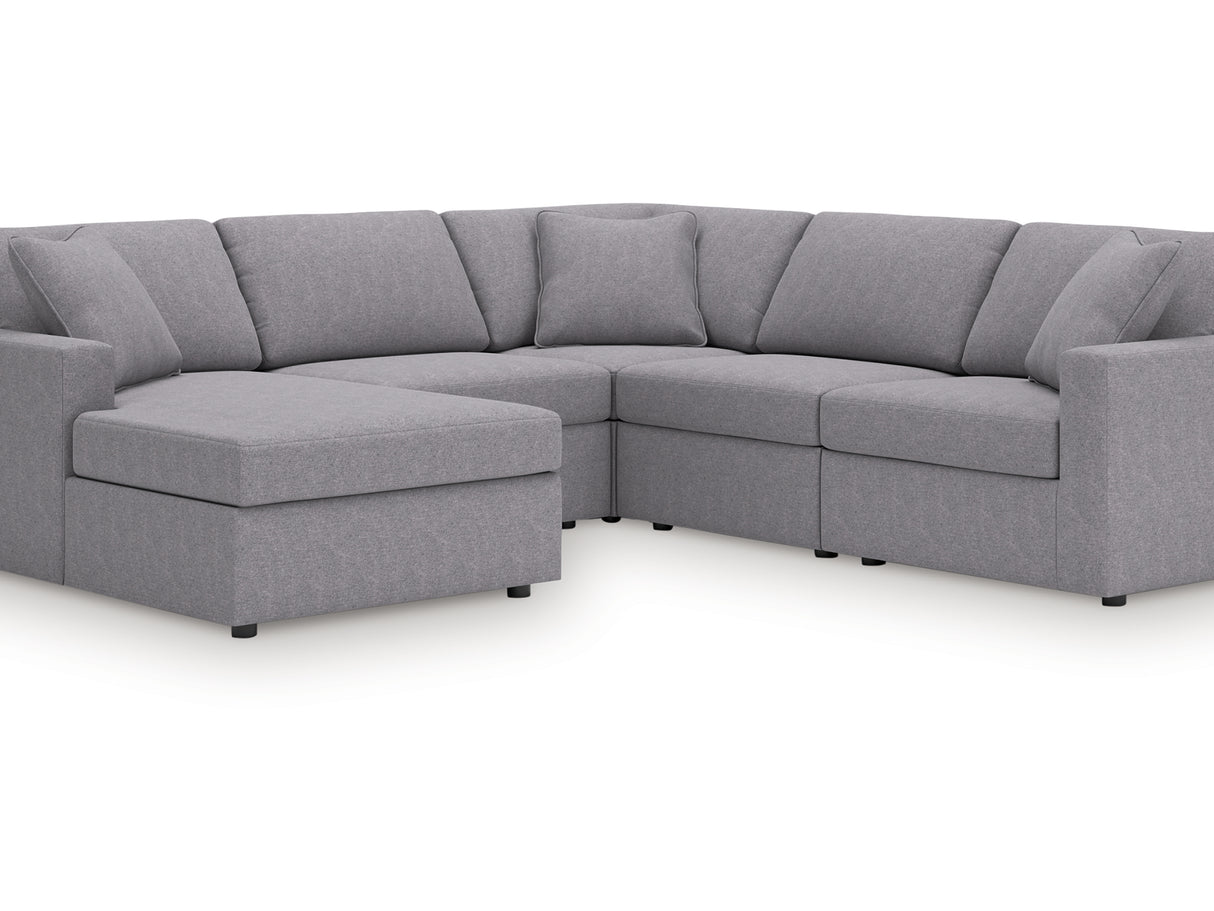 Modmax 5-Piece Sectional with Chaise