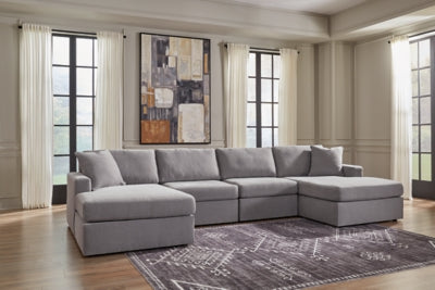 Modmax Granite 4-Piece Double Facing Sectional With Chaise