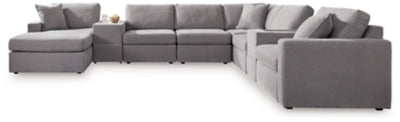 Modmax Granite 8-Piece Left-Arm Facing Sectional With Chaise