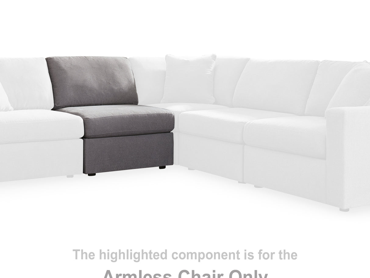 Modmax Granite Armless Chair