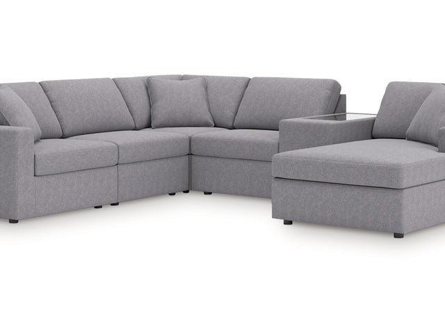 Modmax 6-Piece Sectional with Chaise