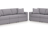 Modmax Granite 3-Piece Sectional Sofa And 2-Piece Loveseat