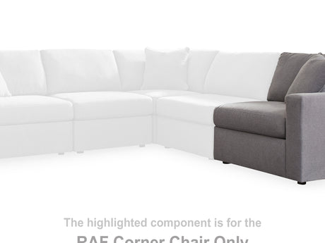 Modmax Granite Right-Arm Facing Corner Chair