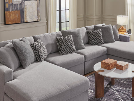 Modmax Granite 4-Piece Double Facing Sectional With Chaise