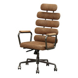 Calan Retro Brown Top Grain Leather Executive Office Chair
