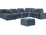 Modmax Ink 6-Piece Right-Arm Facing Sectional With Chaise And Ottoman