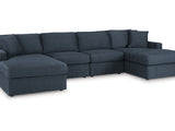 Modmax Ink 4-Piece Double Facing Sectional With Chaise