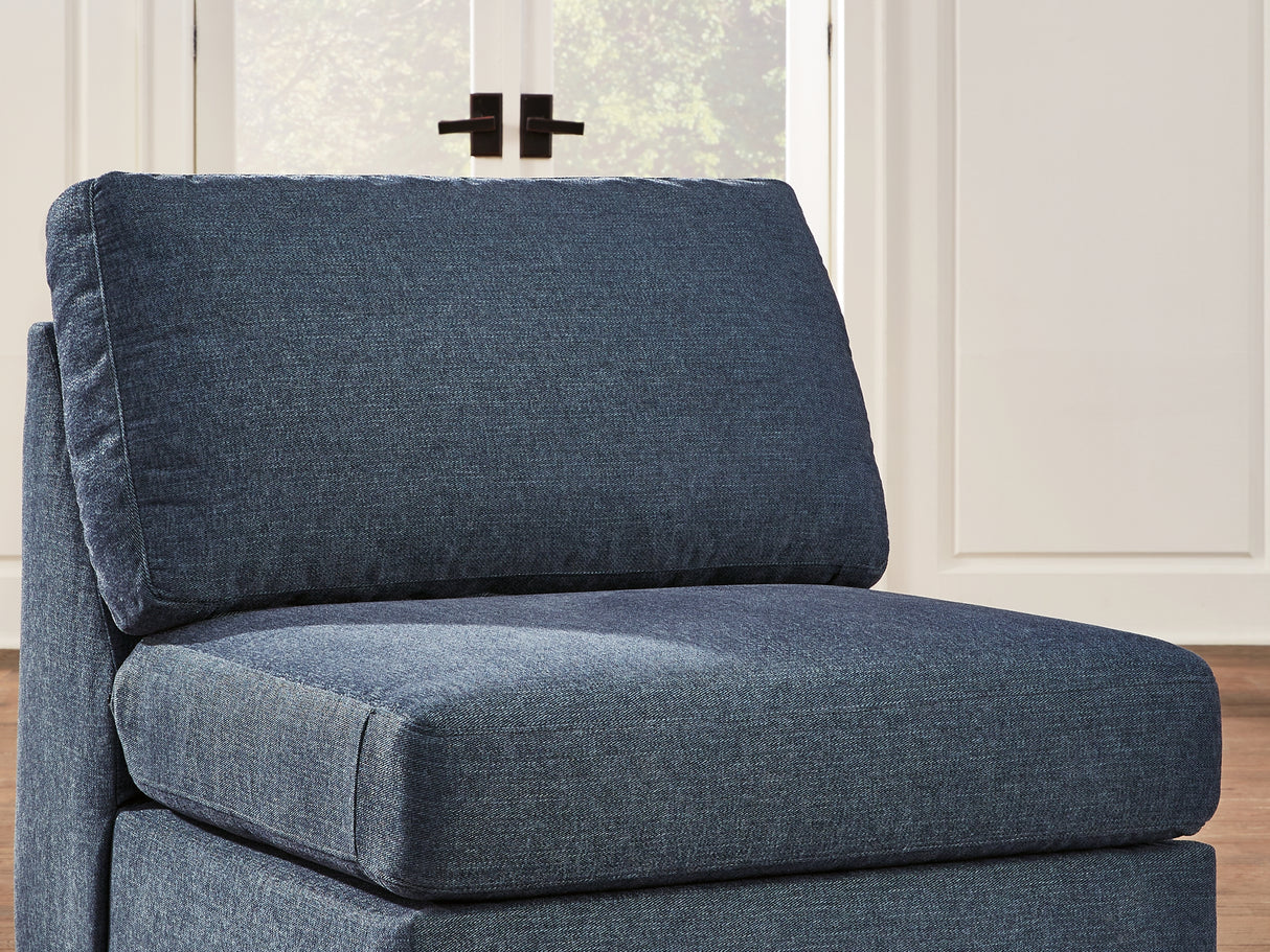 Modmax Ink 6-Piece Left-Arm Facing Sectional With Chaise And Ottoman