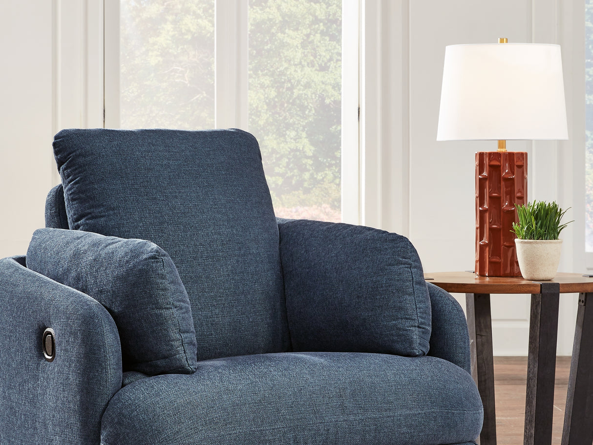 Modmax Ink 5-Piece Sectional And Swivel Glider Recliner